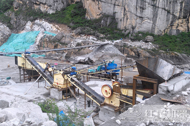 安徽花崗巖制砂生產(chǎn)線