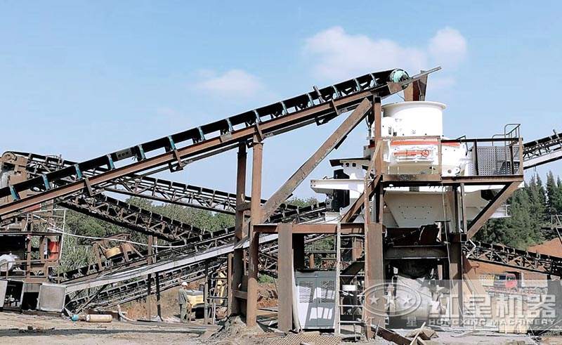 制砂生產(chǎn)線安裝現(xiàn)場