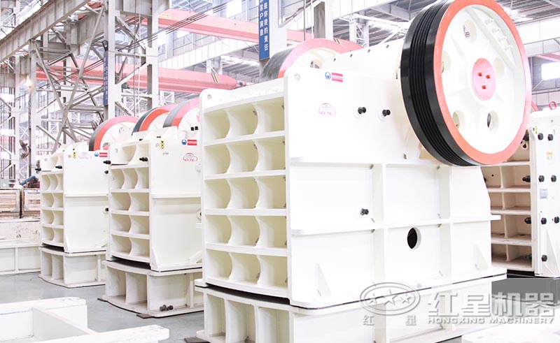 顎式破碎機(jī)車間圖