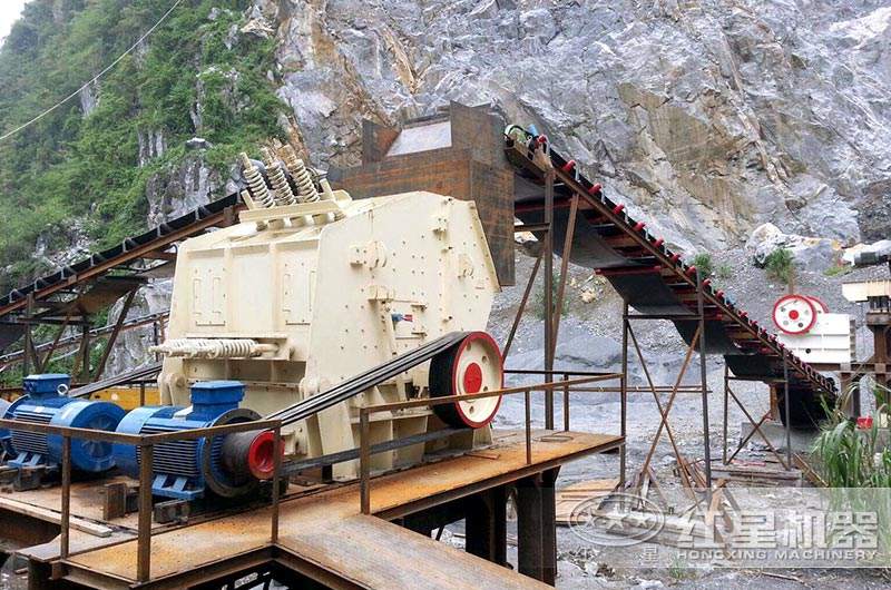 鵝卵石制砂現(xiàn)場實拍