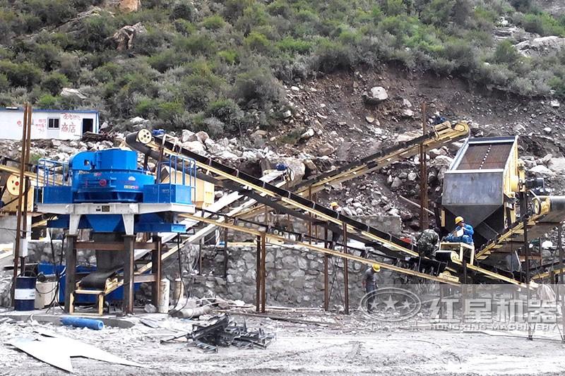 制砂現(xiàn)場(chǎng)實(shí)拍