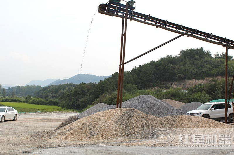 制砂現(xiàn)場(chǎng)