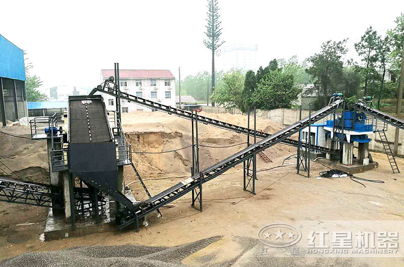 VSI立軸沖擊制砂機現(xiàn)場