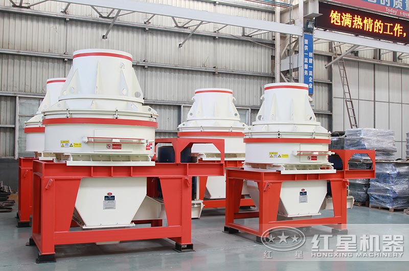 HX制砂機車間實拍圖