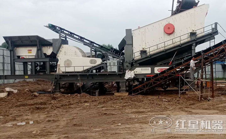 重錘式移動破碎機