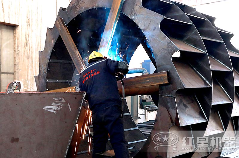 洗砂機(jī)設(shè)備生產(chǎn)工藝