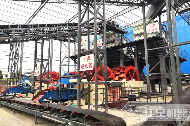 細(xì)沙回收機(jī)現(xiàn)場(chǎng)