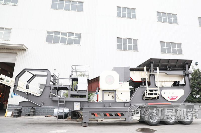 鄂破移動式碎石機