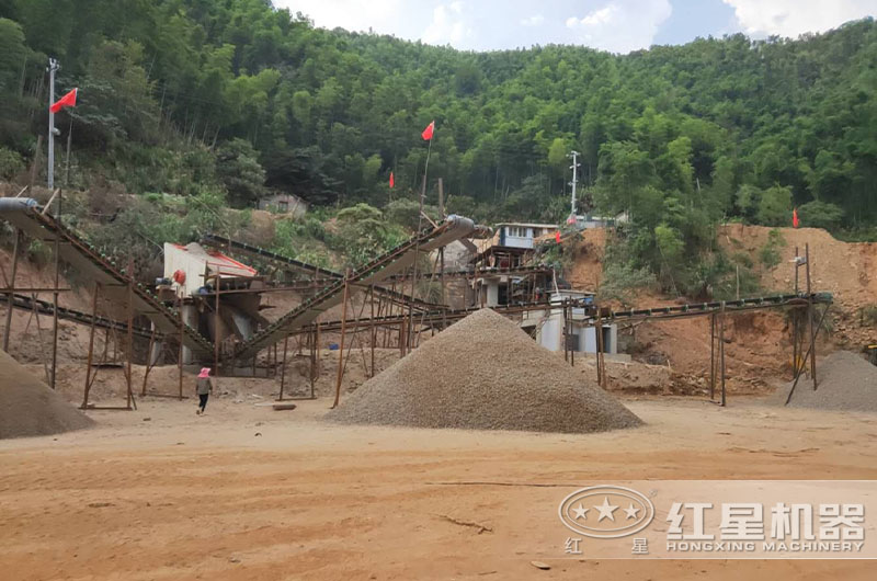 鉀長石加工現(xiàn)場