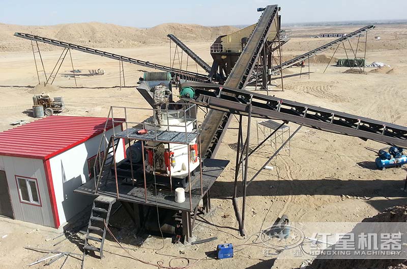 圓錐破作業(yè)現(xiàn)場