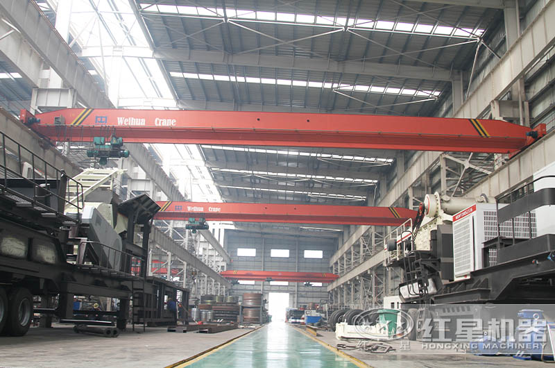 紅星機器礦機生產(chǎn)車間