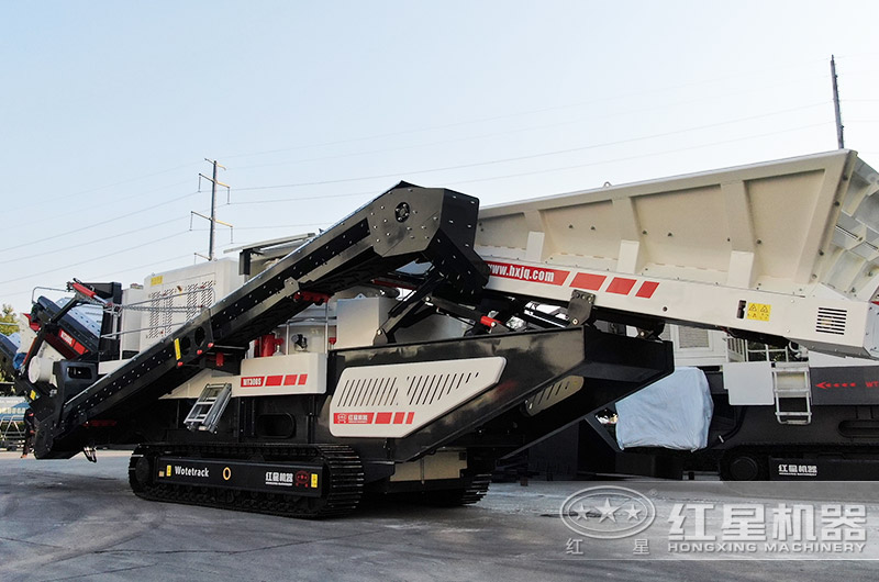 履帶式移動(dòng)破碎站